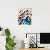 Poster Image avec une bordure blanche | Kandinsky (Bureau à domicile)