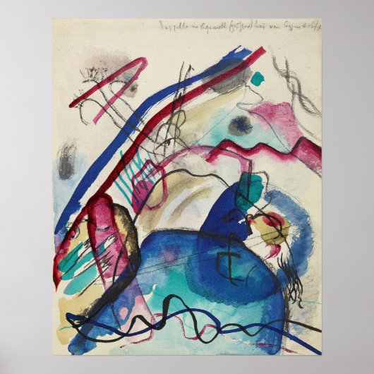 Poster Image avec une bordure blanche | Kandinsky (Devant)
