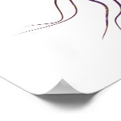 Poster Image Conceptuelle De La Bactérie Flagellée 2 (Coin)