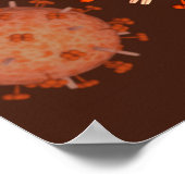 Poster Image Conceptuelle De La Grippe À L'Origine De La (Coin)