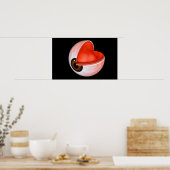 Poster Image Conceptuelle De L'Anatomie Des Yeux Humains  (Cuisine)