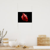 Poster Image Conceptuelle Du Coeur Humain 2 (Cuisine)