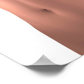 Poster Image Conceptuelle Du Torse Féminin (Coin)