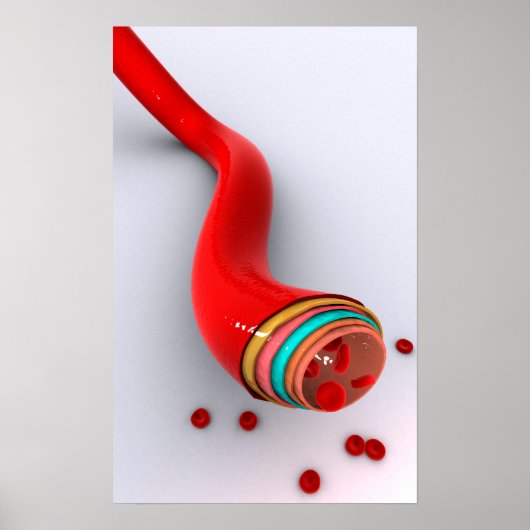 Poster Image Conceptuelle D'Un Bateau De Sang (Devant)