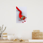 Poster Image Conceptuelle D'Un Bateau De Sang (Cuisine)