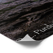 Poster Image couleur complète des célèbres chutes Ocqueoc (Coin)