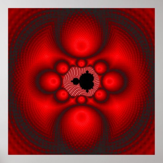 Poster Image de fractale de Mandelbrot fantastique (Devant)