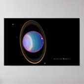 Poster Image De Hubble De L'Affiche Uranus (Devant)
