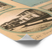 Poster Image de la carte Comté de Fresno, Jardin du Solei (Coin)