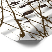 Poster Image de la faune de Cute Otter (Coin)