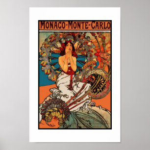 Poster Image de l'artiste rétro Mucha