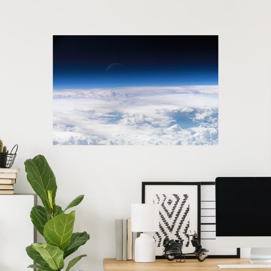 Poster Image de l'Exosphère de l'atmosphère terrestre (Bureau à domicile)