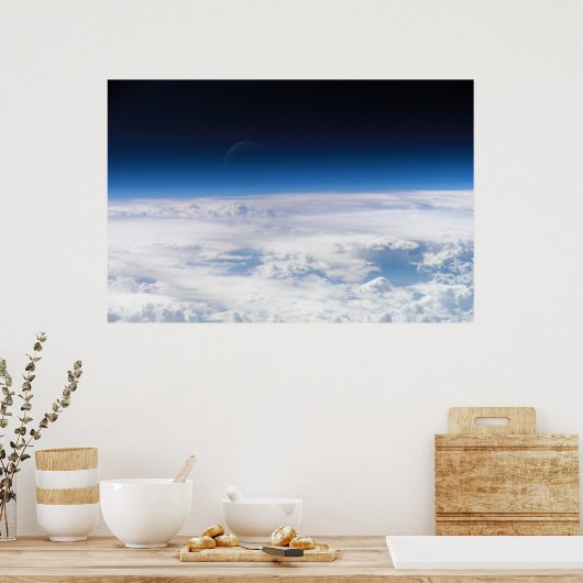 Poster Image de l'Exosphère de l'atmosphère terrestre (Cuisine)