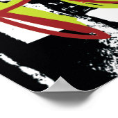 Poster image de mode rock punk (Coin)