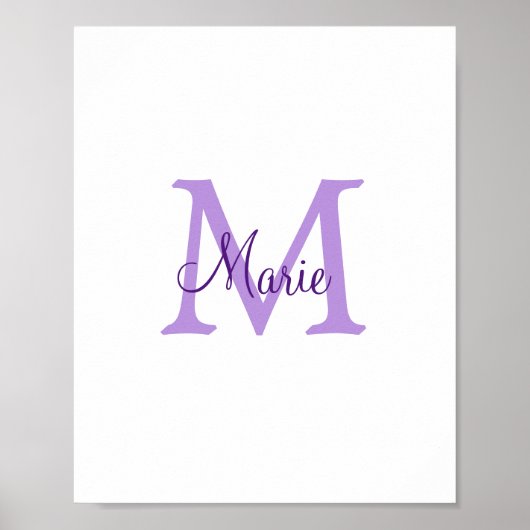 Poster Image de texte simple et colorée (Devant)
