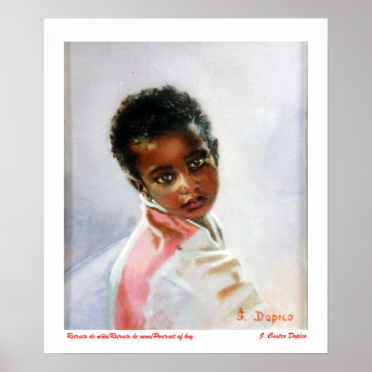 Poster Image d'enfant/Image de neno/Portrait of je vais (Devant)