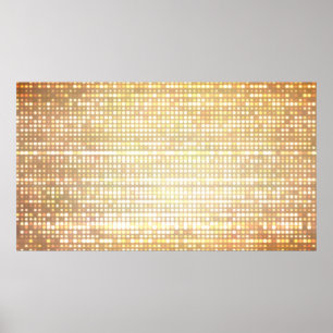 Poster Image des lumières déconcentrées des stades.