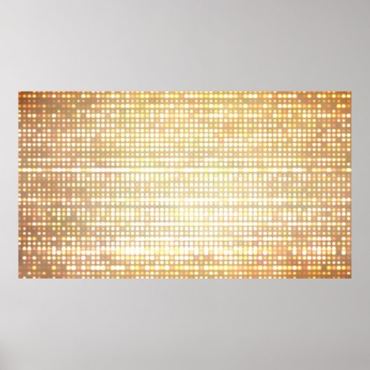 Poster Image des lumières déconcentrées des stades. (Devant)