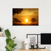 Poster Image d'inspiration du lever du soleil (Bureau à domicile)