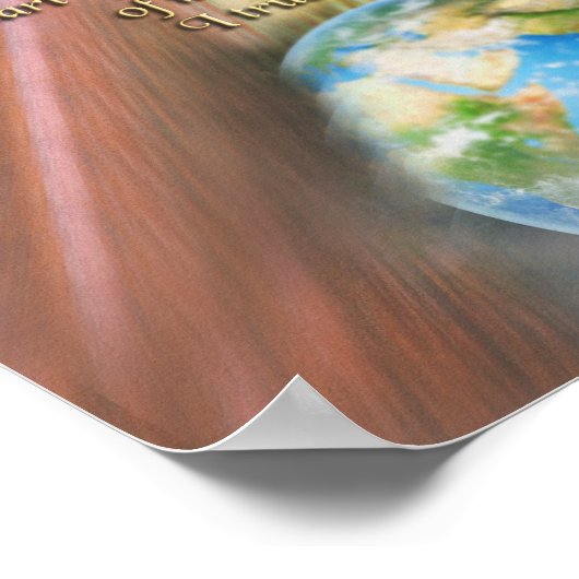 Poster Image Divine Miséricorde Dévotionnelle. (Coin)