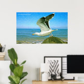 Poster Image d'oiseau pour l'affiche (Bureau à domicile)