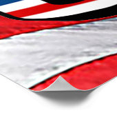 Poster Image du Missouri et texte USA (Coin)