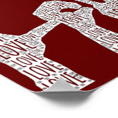 Poster Image du mot Love Shadow Hands (Coin)