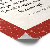 Poster Image du verset biblique Deutéronome 31:8 (Coin)