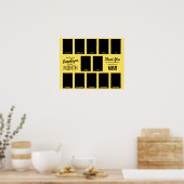 Poster Image employé du mois de la reconnaissance (Cuisine)