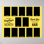 Poster Image employé du mois de la reconnaissance (Devant)