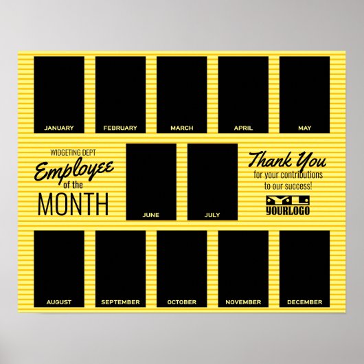 Poster Image employé du mois de la reconnaissance (Devant)