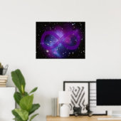 Poster Image espace violet (Bureau à domicile)