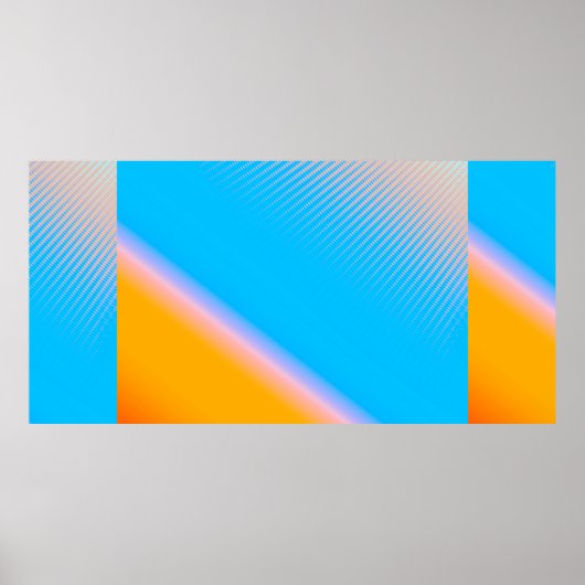 Poster image floue avec dégradé de couleurs design dans (Devant)