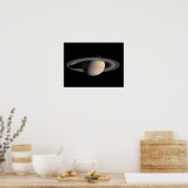 Poster Image merveilleuse de Saturne, de la NASA (Cuisine)