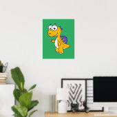 Poster Image Mignonne D'Un Spinosaure. 2 (Bureau à domicile)