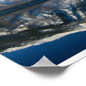 Poster Image miroir du lac McDonald (Coin)