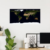 Poster Image mondiale du monde (Bureau à domicile)