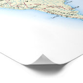 Poster Image numérique du monde en 1900 (Coin)