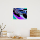 Poster Image numérique London Eye (Cuisine)