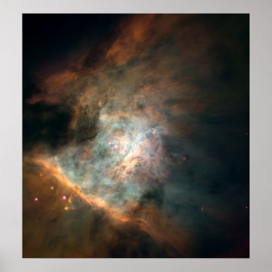 Poster Image panoramique du Centre de la Nebula Orion (Devant)