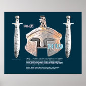 Poster Image/texte de l'Iliad (Devant)