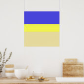 Poster image trois couleurs (Cuisine)