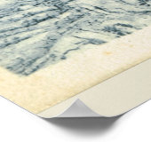 Poster Image vintage, France, Chamonix, Mont Blanc (Coin)