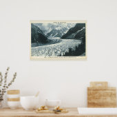 Poster Image vintage, France, Chamonix, Mont Blanc (Cuisine)
