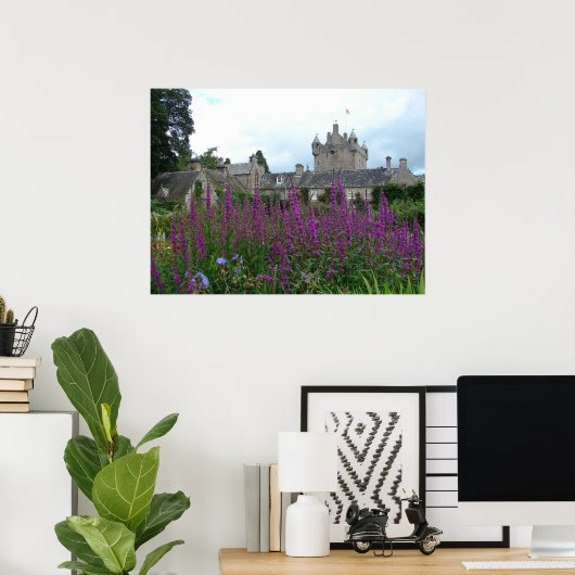 Poster Image violet (Bureau à domicile)