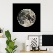 Poster Image vive de la Lune (Bureau à domicile)