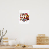Poster Images clipart de donuts transparentes (Cuisine)