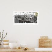 Poster Images de la bataille de Stalingrad pendant la Sec (Cuisine)