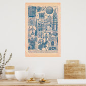 Poster Images d'Espagne 1920 (Cuisine)