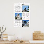 Poster Images du calendrier Madrid 2019 (Cuisine)